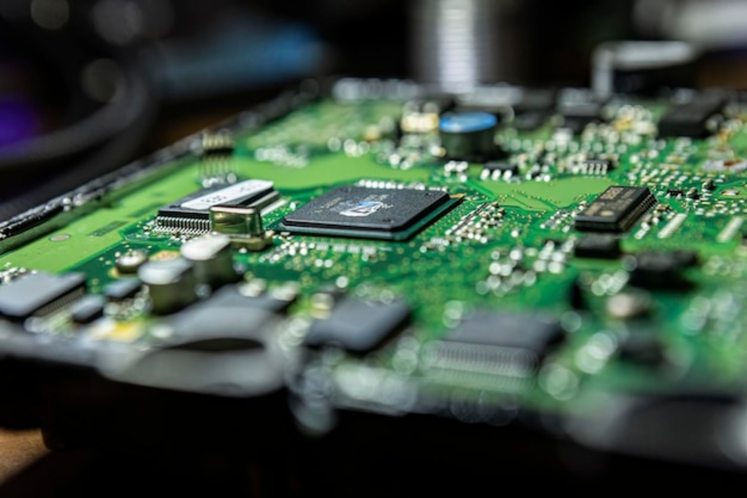 ECU board detail