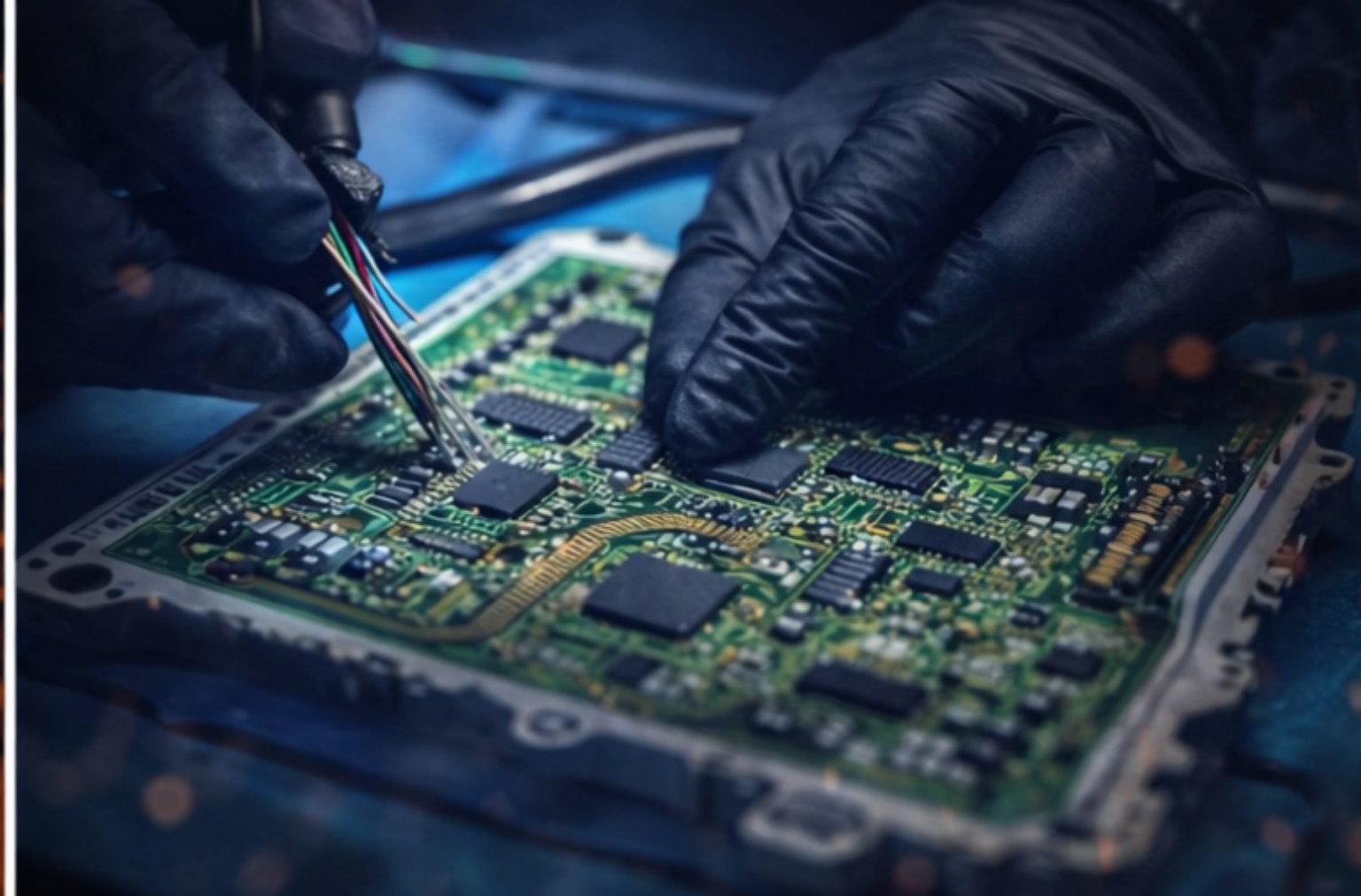 ECU repair work